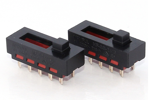 {四档滑动开关MF-SS-2416 塑胶拨动开关 width=