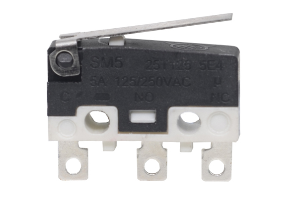 SM5-W01N-40-3弹片型微动开关 {SM5-W01N-40-3弹片型微动开关 width=